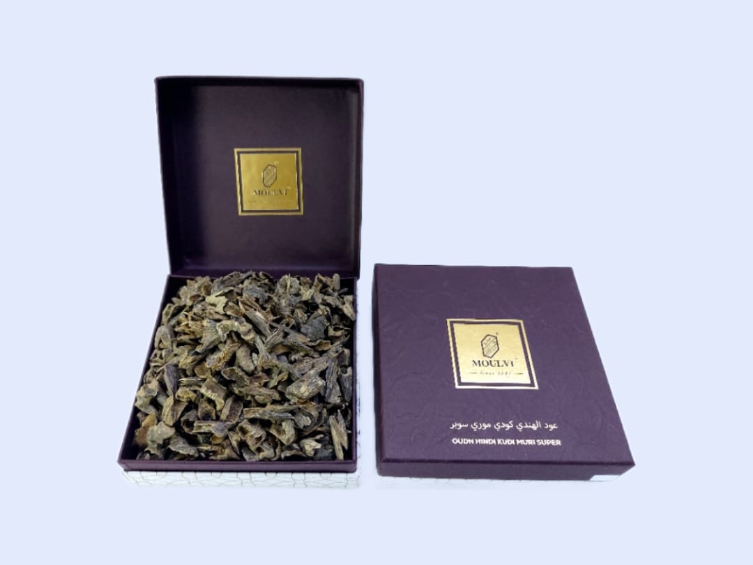 Oud Kudi Muri Super by Moulvi Perfumes – premium agarwood oud with rich smoky aroma