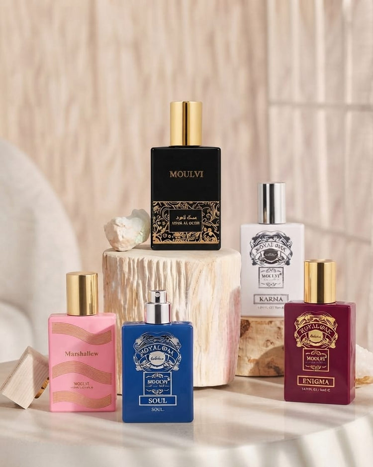 Moulvi Mini 30ml Perfume Collection – Long-Lasting Luxury Arabian Fragrance