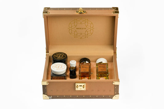 Majesty Collection Set by Moulvi Perfumes, a luxury fragrance set featuring elegant, premium scents