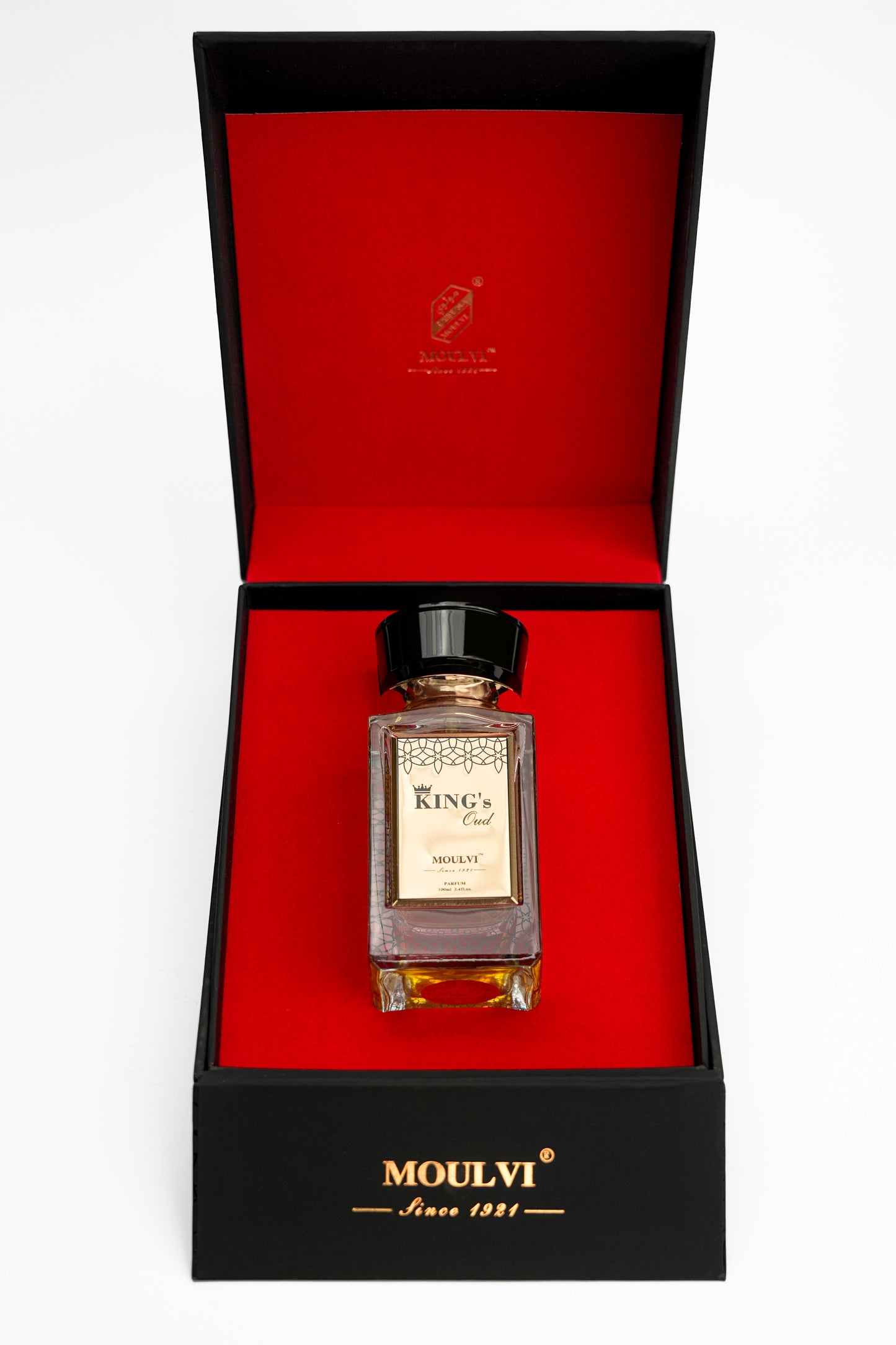 King’s Oud by Moulvi Perfumes, a luxury oud perfume featuring deep, rich, premium Arabian oud note
