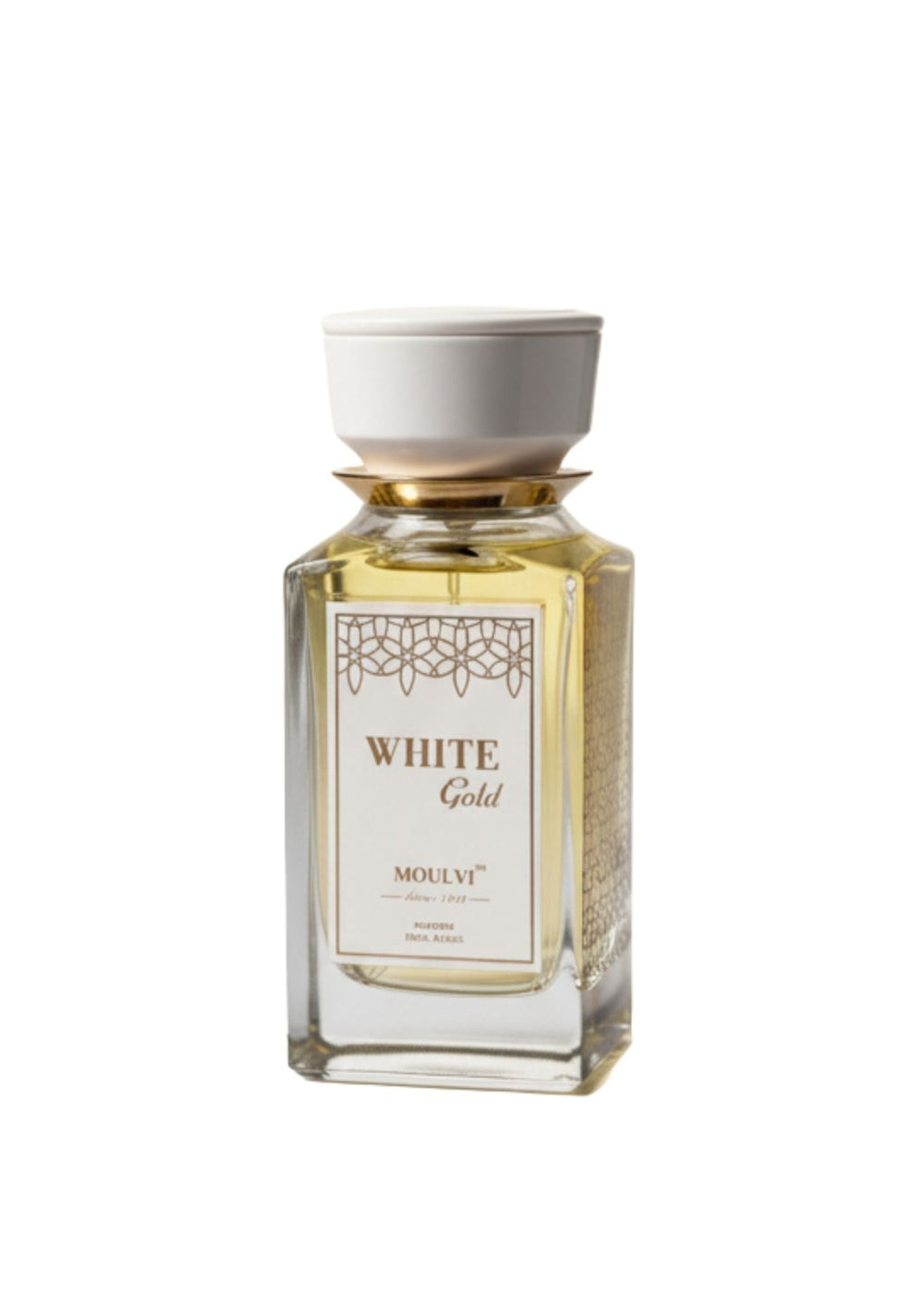 White Gold by Moulvi Perfumes, a luxury fragrance with refined notes and a soft, elegant scent